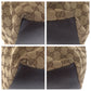 GUCCI Tote Bag 131231 GG canvas, leather Brown Silver Metal Tote Bag Shoulder Bag Sherry line Women Used Authentic