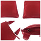 PRADA Shoulder Bag B7372 Nylon Red Silver Metal Shoulder Bag Sacoche Test Triangle With logo Women Used Authentic