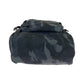 PRADA Backpack 2VZ135 Nylon Black Blue Gray SilverMetal Backpack Backpack Camouflage Pattern Triangle With logo mens Used Authentic