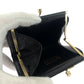 FENDI Coin case canvas Black GoldMetal Coin case compact wallet Zucca Women Used Authentic