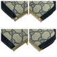 GUCCI Coin case GG Supreme Canvas Navy Coin case compact wallet Old Gucci Women Used Authentic