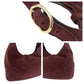 GUCCI Shoulder Bag 277520 Suede Bordeaux Gold Metal New Jackie