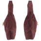 GUCCI Shoulder Bag 277520 Suede Bordeaux Gold Metal New Jackie