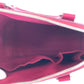 LOUIS VUITTON Handbag M40490 leather Fuchsia Wine Red Bordeaux SilverMetal Epi Alma Women Used Authentic