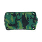 PRADA Tote Bag B2642B canvas Green Multicolor SilverMetal Shoulder Bag Tote Bag 2way Canapa Camouflage Pattern logo Women Used Authentic