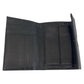 PRADA Tri-fold wallet Nylon Black SilverMetal Folding wallet Compact wallet Test Triangle With logo Women Used Authentic