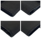 PRADA Tri-fold wallet Nylon Black SilverMetal Folding wallet Compact wallet Test Triangle With logo Women Used Authentic