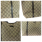 GUCCI Tote Bag 197953 GG Supreme Canvas Beige Brown Gold Metal Tote Bag Shoulder Bag Women Used Authentic