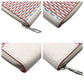 LOUIS VUITTON Long Wallet Purse M81403 leather White multicolor damier spray Zippy Wallet Vertical
