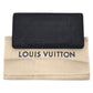LOUIS VUITTON Long Wallet Purse M69038 leather black monogram shadow Portefeuille Plaza