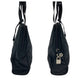 PRADA Shoulder Bag Nylon Black SilverMetal Shoulder Bag Tote Bag Test Triangle With logo Women Used Authentic