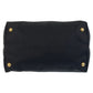 PRADA Tote Bag Nylon Black GoldMetal Test Triangle With logo