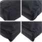 PRADA Tote Bag Nylon Black SilverMetal Test Triangle With logo
