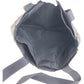 PRADA Tote Bag Nylon Black SilverMetal Test Triangle With logo
