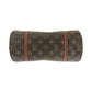 LOUIS VUITTON Shoulder Bag M51366 PVC Brown Gold Metal Monogram Papillon 26