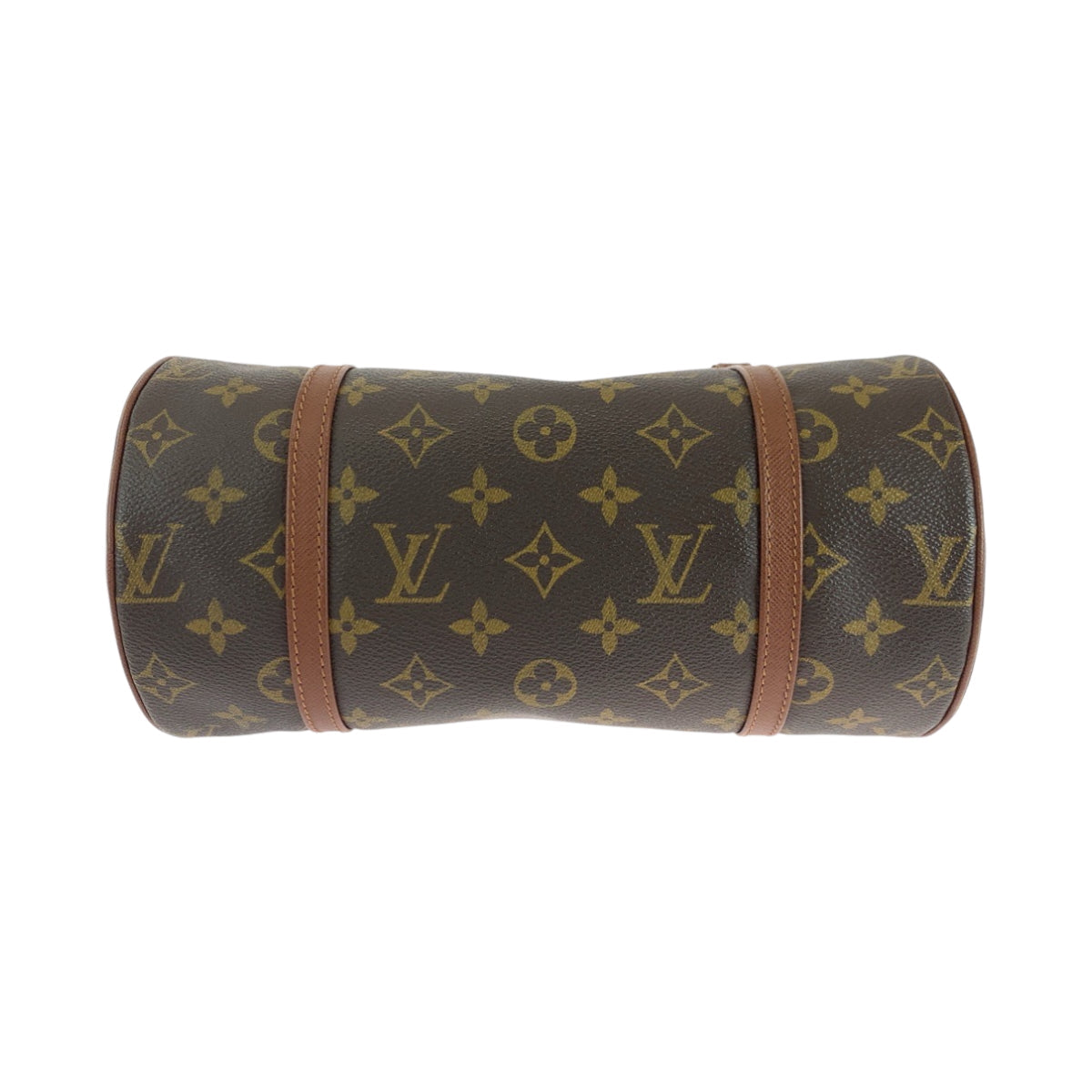 LOUIS VUITTON Shoulder Bag M51366 PVC Brown Gold Metal Monogram Papillon 26