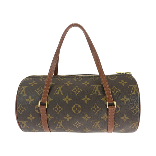LOUIS VUITTON Shoulder Bag M51366 PVC Brown Gold Metal Monogram Papillon 26