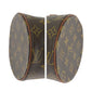 LOUIS VUITTON Shoulder Bag M51366 PVC Brown Gold Metal Monogram Papillon 26