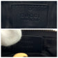 GUCCI Handbag 303888 leather Black GoldMetal Handbag with mirror Limited edition Stirrup Women Used Authentic