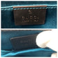 GUCCI Shoulder Bag 503877 Suede Black GoldMetal ChainShoulder Bag Pochette Sherry line Women Used Authentic
