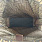 FENDI Tote Bag Canvas, Leather Brown Silver Metal Tote Bag handbag Zucca folding Women Used Authentic