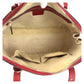 GUCCI Handbag 309617 enamel Red Gold Metal Handbag Shoulder Bag 2way Micro Guccisima Women Used Authentic