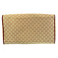 GUCCI Boston Duffel bag 153240 GG canvas, leather Beige Bordeaux SilverMetal Boston Duffel bag unisex Sherry line Women Used Authentic