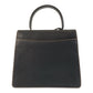LOEWE Handbag leather Black GoldMetal Handbag Shoulder Bag Barcelona Women Used Authentic