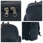 BALENCIAGA Backpack 644036 Nylon Black SilverMetal Backpack Backpack logo mens Used Authentic