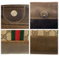 GUCCI Shoulder Bag GG Supreme canvas, leather Beige Brown Gold Metal Shoulder Bag pochette Sherry Line Old Gucci Women Used Authentic