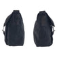 PRADA Shoulder Bag Nylon, Leather Black SilverMetal Shoulder Bag pochette Test Triangle With logo Women Used Authentic