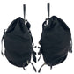 PRADA Backpack 1BZ032 Nylon Black Silver Metal Backpack Backpack Test Triangle With logo Women Used Authentic