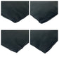 PRADA Shoulder Bag Nylon Black SilverMetal Test Triangle With logo Women Used Authentic