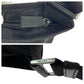 PRADA Shoulder Bag Nylon Black SilverMetal Test Triangle With logo Women Used Authentic