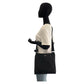 PRADA Shoulder Bag Nylon Black SilverMetal Test Triangle With logo Women Used Authentic