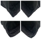 PRADA Tote Bag Nylon Black Silver Metal Tote Bag Shoulder Bag Test Triangle With logo Women Used Authentic