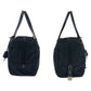 PRADA Handbag Nylon, Leather Black SilverMetal Handbag Tote Bag Shoulder Bag Test Evening Bear Bijou Women Used Authentic
