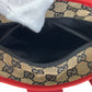 GUCCI Tote Bag 019 0402 GG canvas, leather Red Silver Metal Tote Bag Shoulder Bag Women Used Authentic