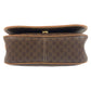 CELINE Shoulder Bag M14 PVC, Leather Brown Gold Metal Shoulder Bag pochette Macadam Women Used Authentic