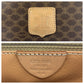 CELINE Shoulder Bag M14 PVC, Leather Brown Gold Metal Shoulder Bag pochette Macadam Women Used Authentic