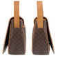 CELINE Shoulder Bag M14 PVC, Leather Brown Gold Metal Shoulder Bag pochette Macadam Women Used Authentic