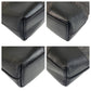 GUCCI Shoulder Bag 143745 GG canvas, leather Black SilverMetal Women Used Authentic