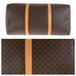 CELINE Boston Duffel bag PVC, Leather Brown Gold Metal Boston Duffel bag unisex Macadam Women Used Authentic