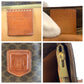 CELINE Tote Bag MC98/1 PVC, Leather Brown Gold Metal Tote Bag Shoulder Bag Macadam Women Used Authentic