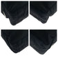 PRADA Tote Bag Nylon Black SilverMetal Tote Bag Shoulder Bag Test Triangle With logo Women Used Authentic