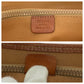 CELINE Tote Bag PVC Brown Gold Metal Tote Bag Shoulder Bag Macadam Women Used Authentic