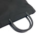 PRADA Tote Bag Nylon Black SilverMetal Tote Bag handbag Test Triangle With logo Women Used Authentic
