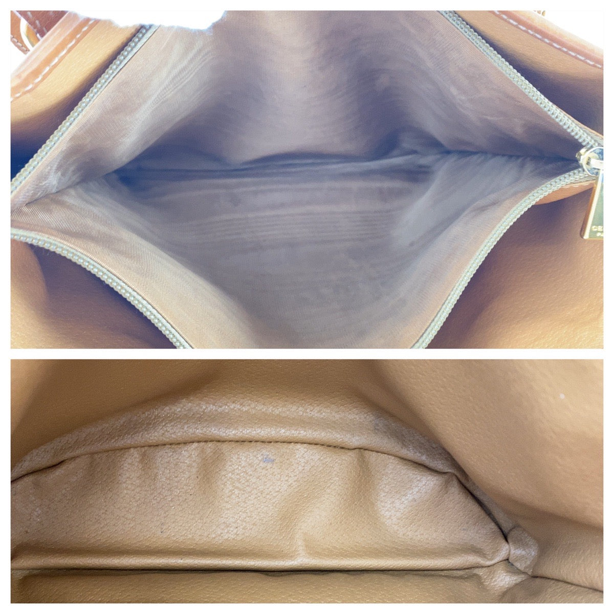 CELINE Tote Bag MC97/2 PVC Brown Macadam