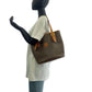 CELINE Tote Bag MC97/2 PVC Brown Macadam