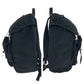 PRADA Backpack VZ135973 Nylon Black Silver Metal Backpack Backpack Test Triangle With logo mens Used Authentic